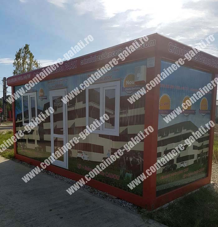 container metalic second hand pret Vaslui